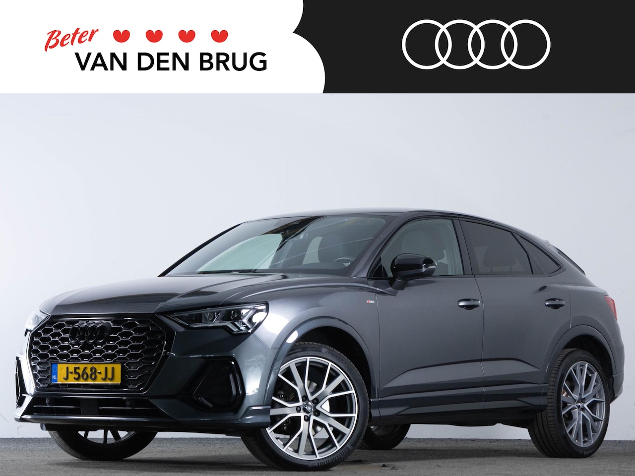 Audi Q3 Sportback - S-Line 35 TFSI 150 PK | LED | Stoelverwarming | 20 Inch Velgen | Black Optiek | - AutoWereld.nl