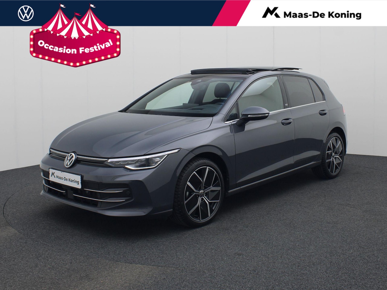 Volkswagen Golf - 1.5eTSI/150PK Style 50 edition DSG · Panoramadak · Head-up Display · Massagefunctie · Appl - AutoWereld.nl