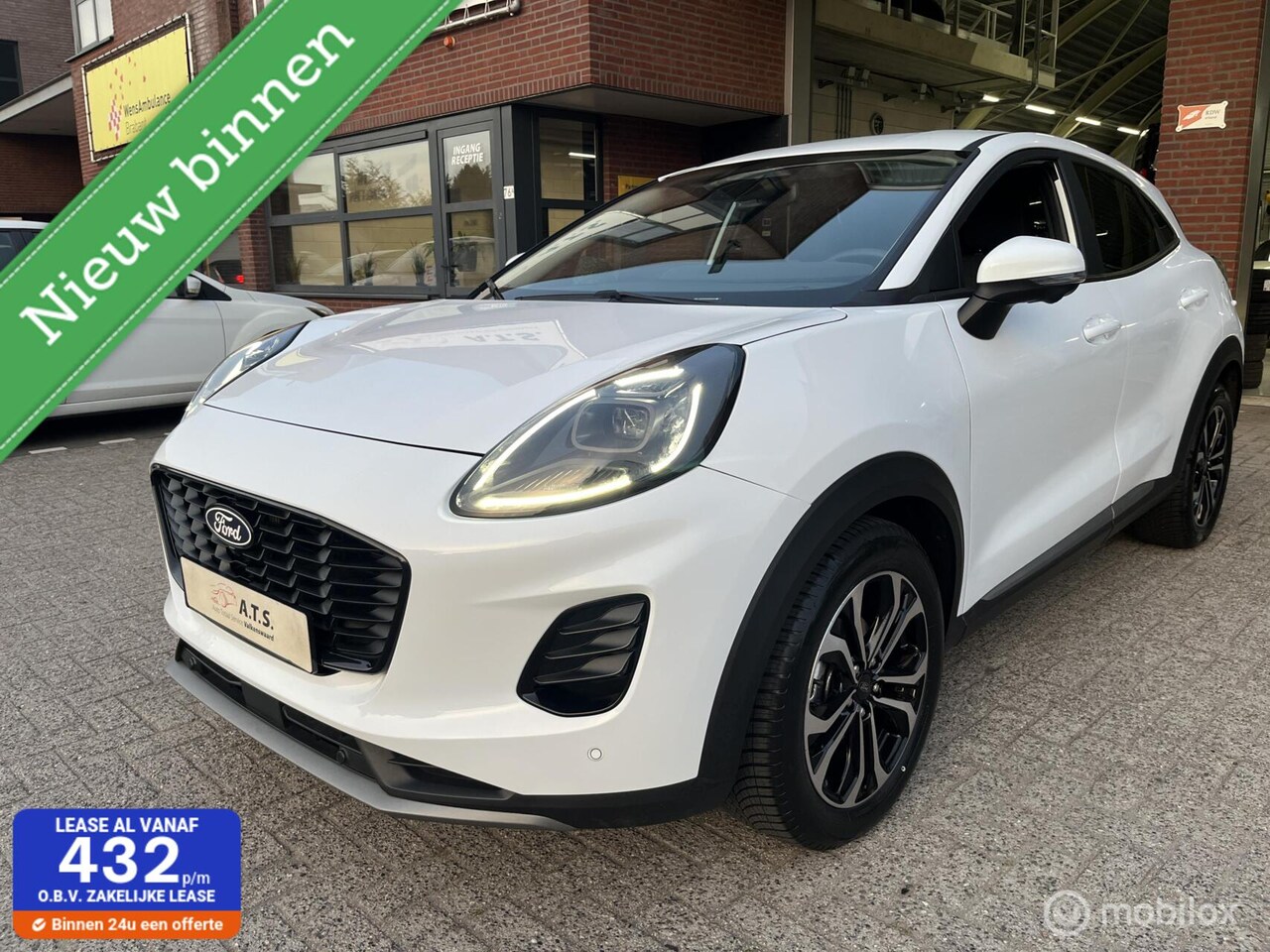 Ford Puma - 1.0 EcoBoost Hybrid Titanium NIEUW MODEL!! - AutoWereld.nl