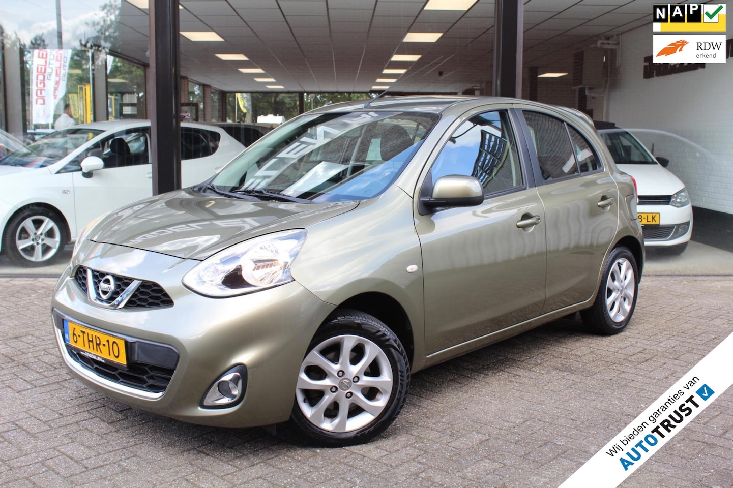 Nissan Micra - 1.2 DIG-S 98pk 2e EIG | AIRCO | CRUISE | LMV | NAP | BLUETOOTH - AutoWereld.nl