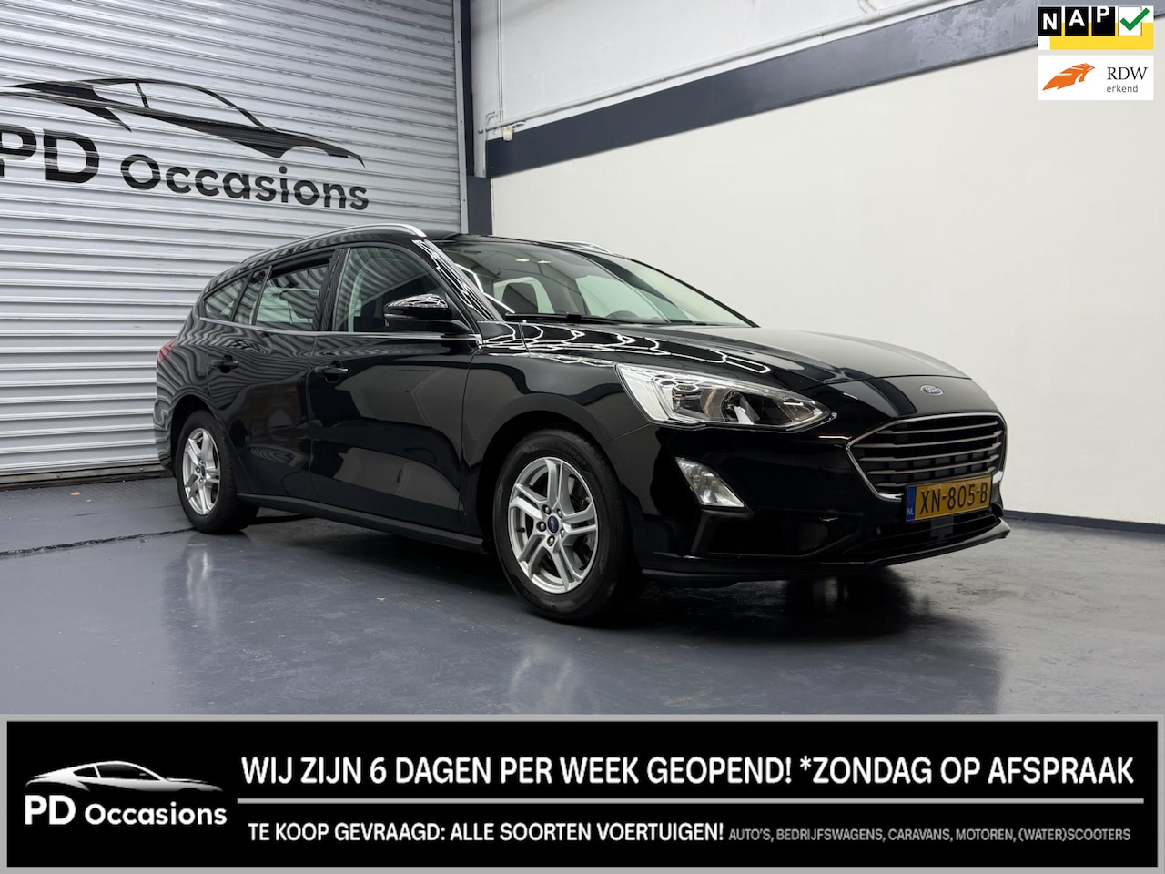 Ford Focus Wagon - 1.0 EcoBoost Trend Edition Business - Cruise - Airco - Navi - Carplay - Parkeersensoren - AutoWereld.nl