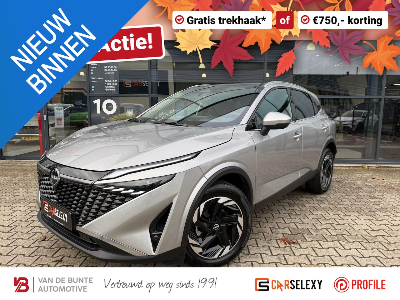 Nissan Qashqai - 1.3 MHEV Xtronic N-Connecta *Design & Easy Pack* - AutoWereld.nl