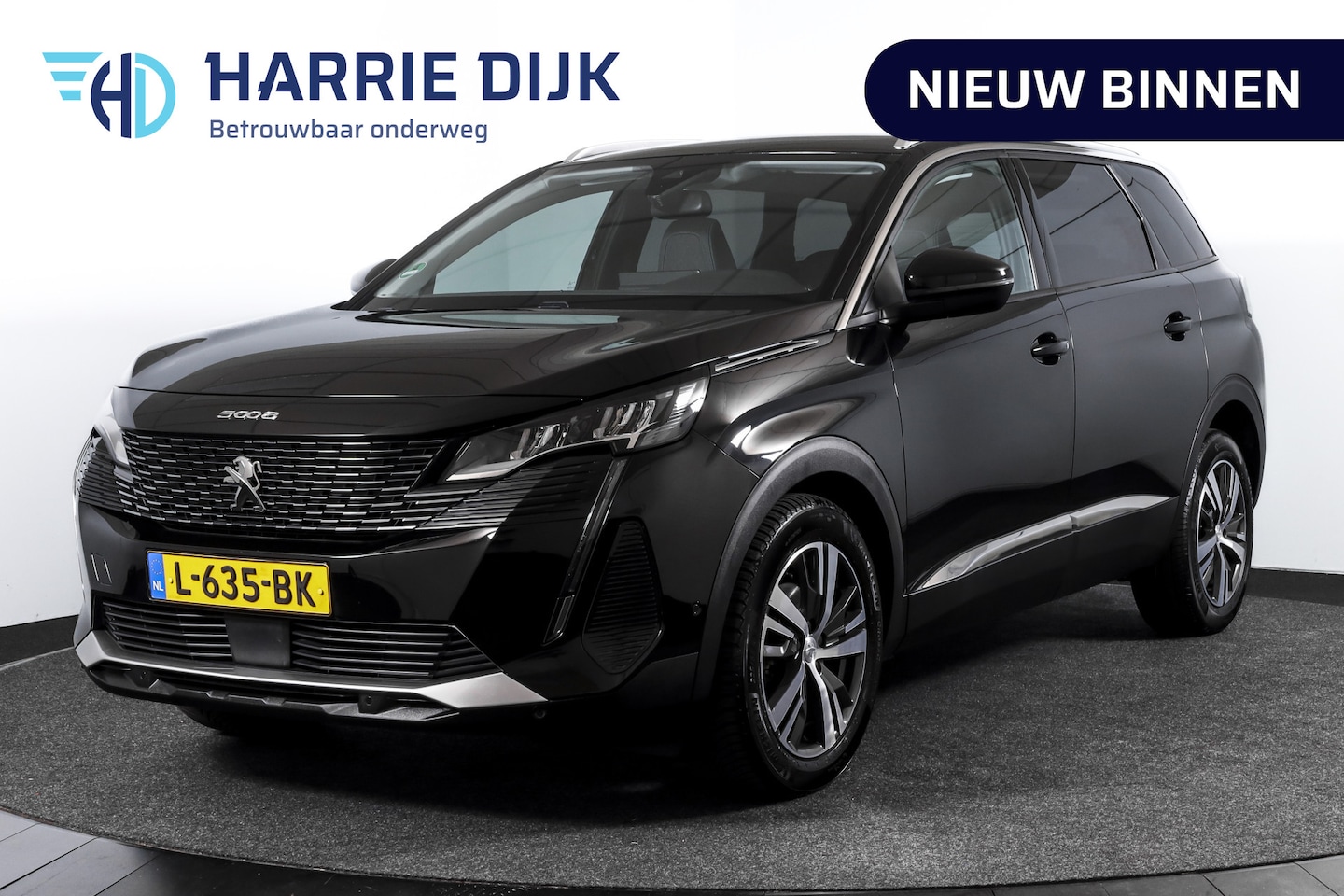Peugeot 5008 - 1.2 PureTech 130 PK Blue Lease Allure 7 p. | Dig. Cockpit | Adapt. Cruise | PDC | Camera | - AutoWereld.nl