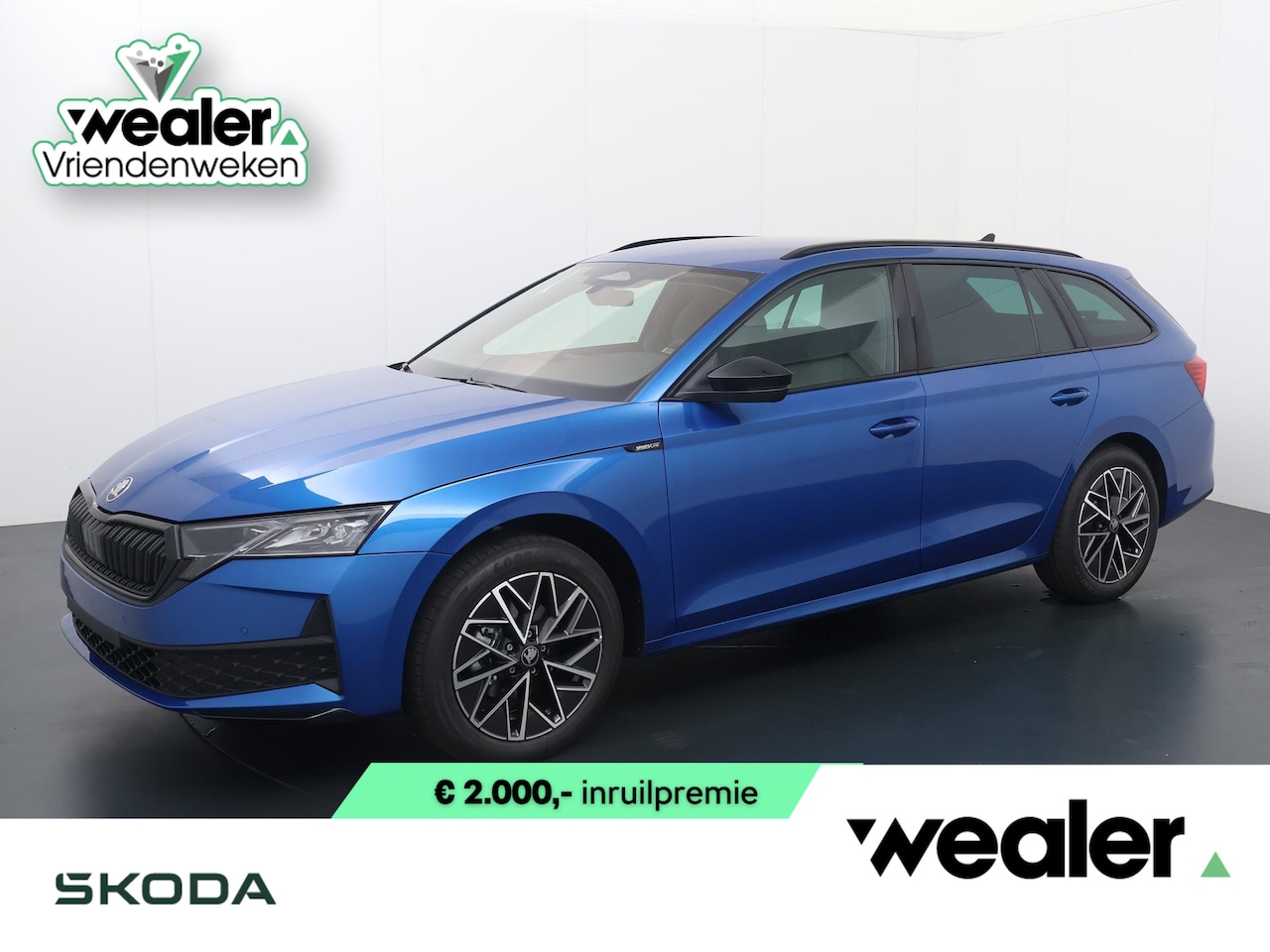 Skoda Octavia Combi - Sportline Tour 1.5 TSI 150 PK DSG | Automaat | Trekhaak | Navigatie & Winter pakket | € 2. - AutoWereld.nl