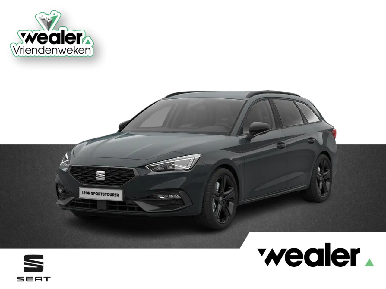 SEAT Leon Sportstourer - FR Business 1.5 TSI eHybrid 150kW / 204pk DSG | Black Pack | LED Matrix | - AutoWereld.nl