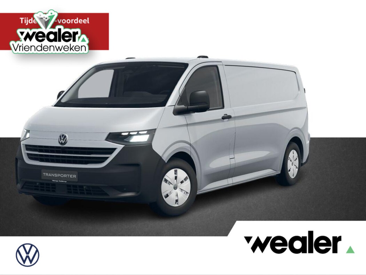 Volkswagen e-Transporter - Bedrijfswagens Life Intro L2 Elektromotor 160 kW (218 pk) 3500 mm - AutoWereld.nl
