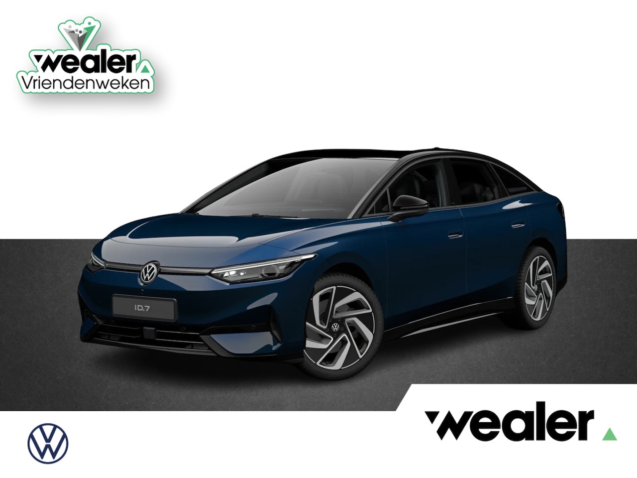 Volkswagen ID.7 - Pro S Limited Edition 86 kWh accu. 210 kW / 286 pk - AutoWereld.nl