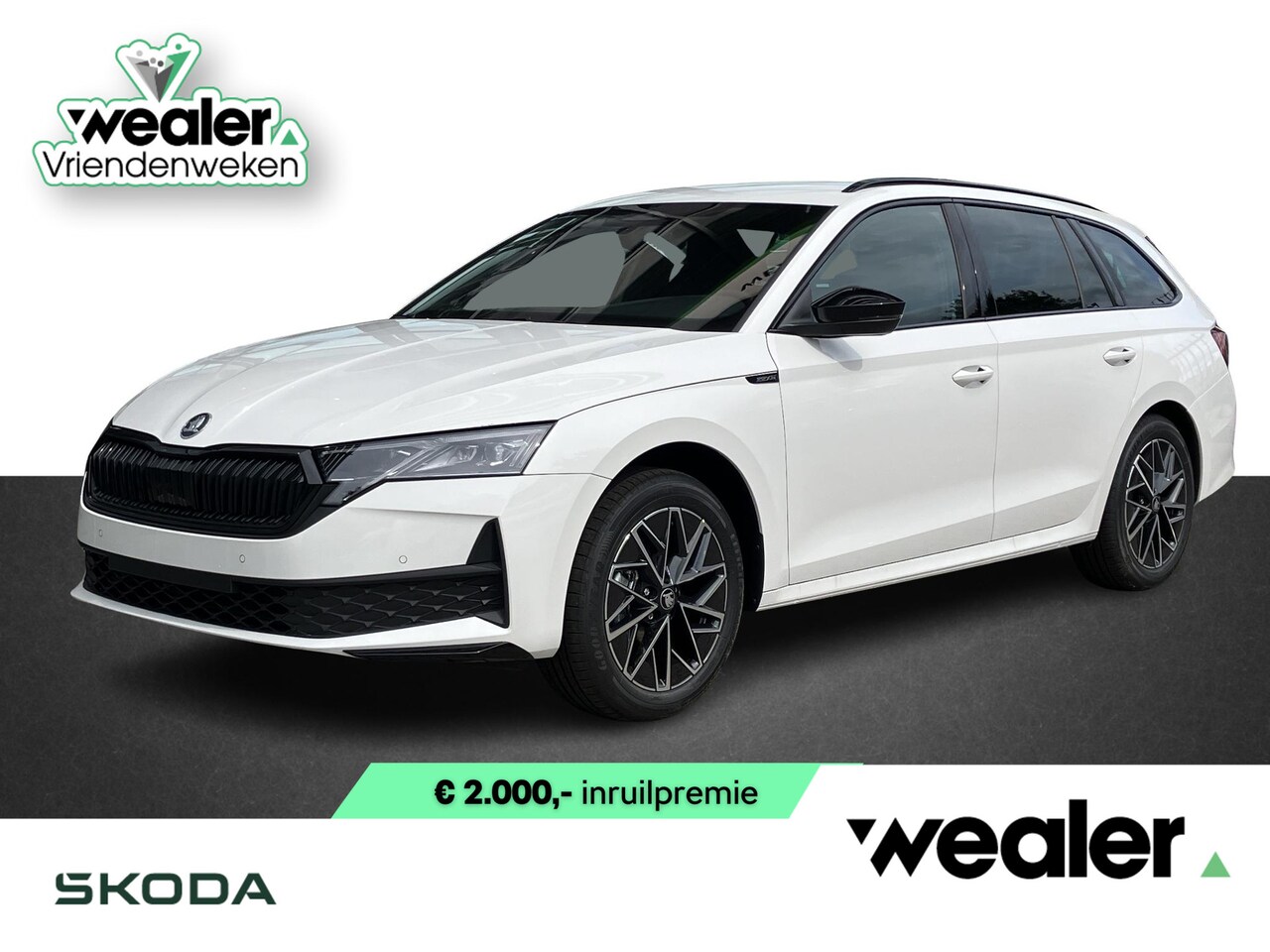 Skoda Octavia Combi - Sportline Tour 1.5 TSI 150 PK DSG | Automaat | Trekhaak | Navigatie & Winter pakket | € 2. - AutoWereld.nl