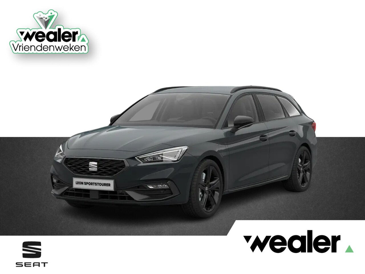 SEAT Leon Sportstourer - FR Business 1.5 TSI eHybrid 150kW / 204pk DSG | Black Pack | LED Matrix | Trekhaak wegklap - AutoWereld.nl