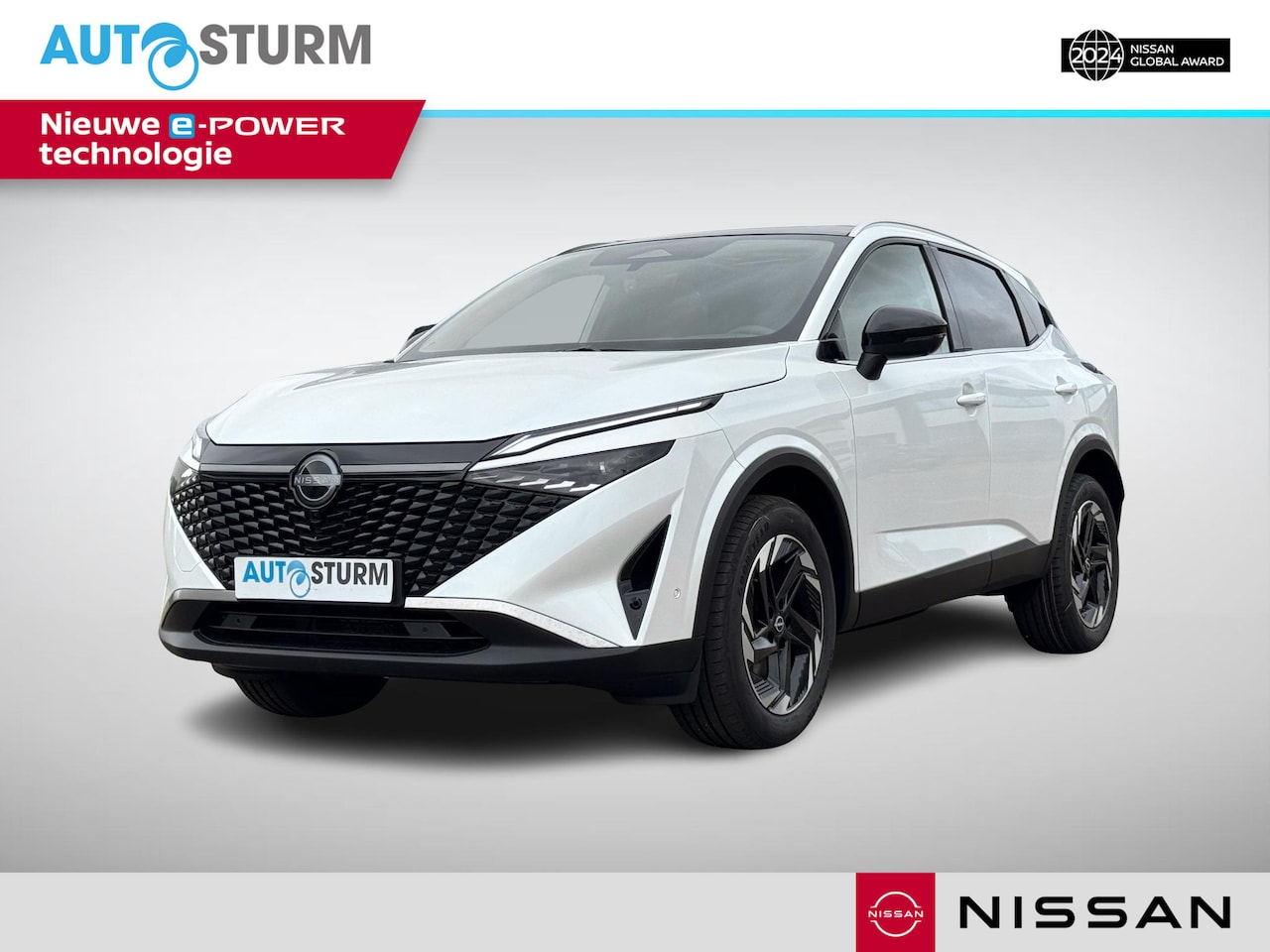 Nissan Qashqai - 1.5 e-Power N-Connecta Panoramadak + Cold Pack, Nieuwe e-POWER aandrijflijn! - AutoWereld.nl