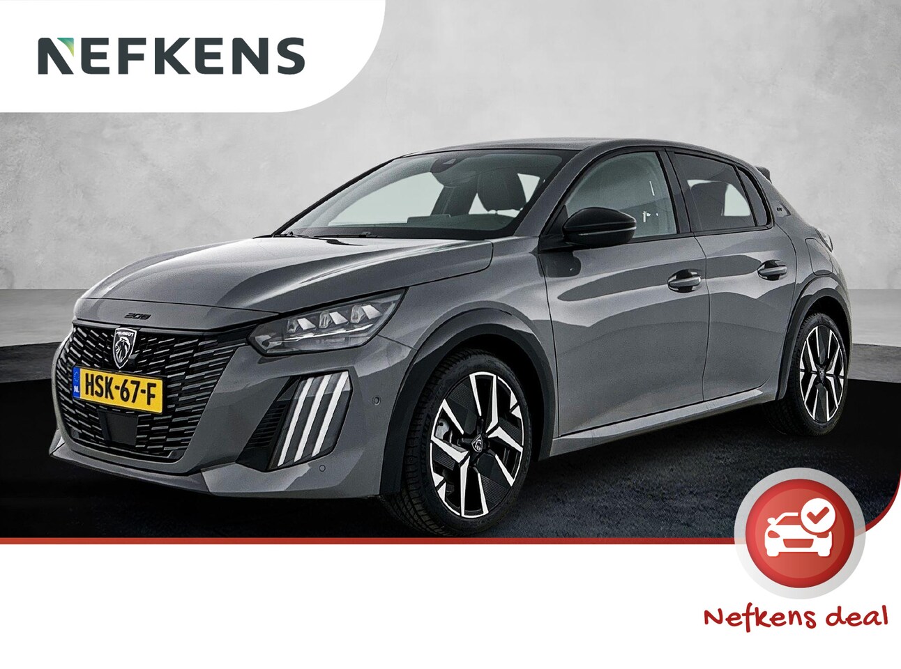 Peugeot 208 - Hybrid 136 e-DCS6 GT | Panoramadak | 360 °C Camera | Adaptieve Cruise Control | Full Led K - AutoWereld.nl