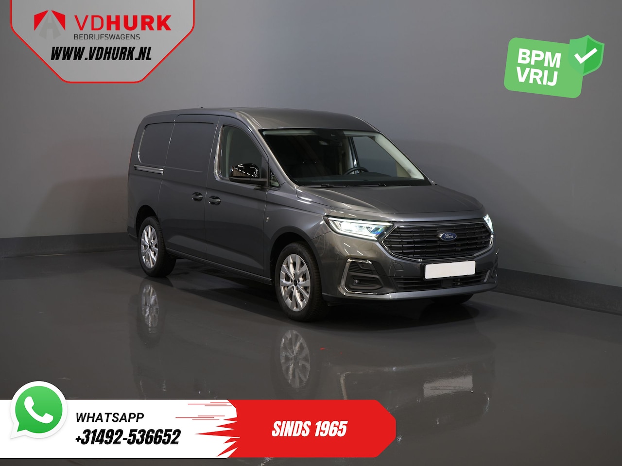 Ford Transit Connect - 2.0 125 pk DSG Aut. L2 Limited BPM VRIJ! Adapt.Cruise/ LED/ Virtual Cockpit/ Stoelverw./ C - AutoWereld.nl