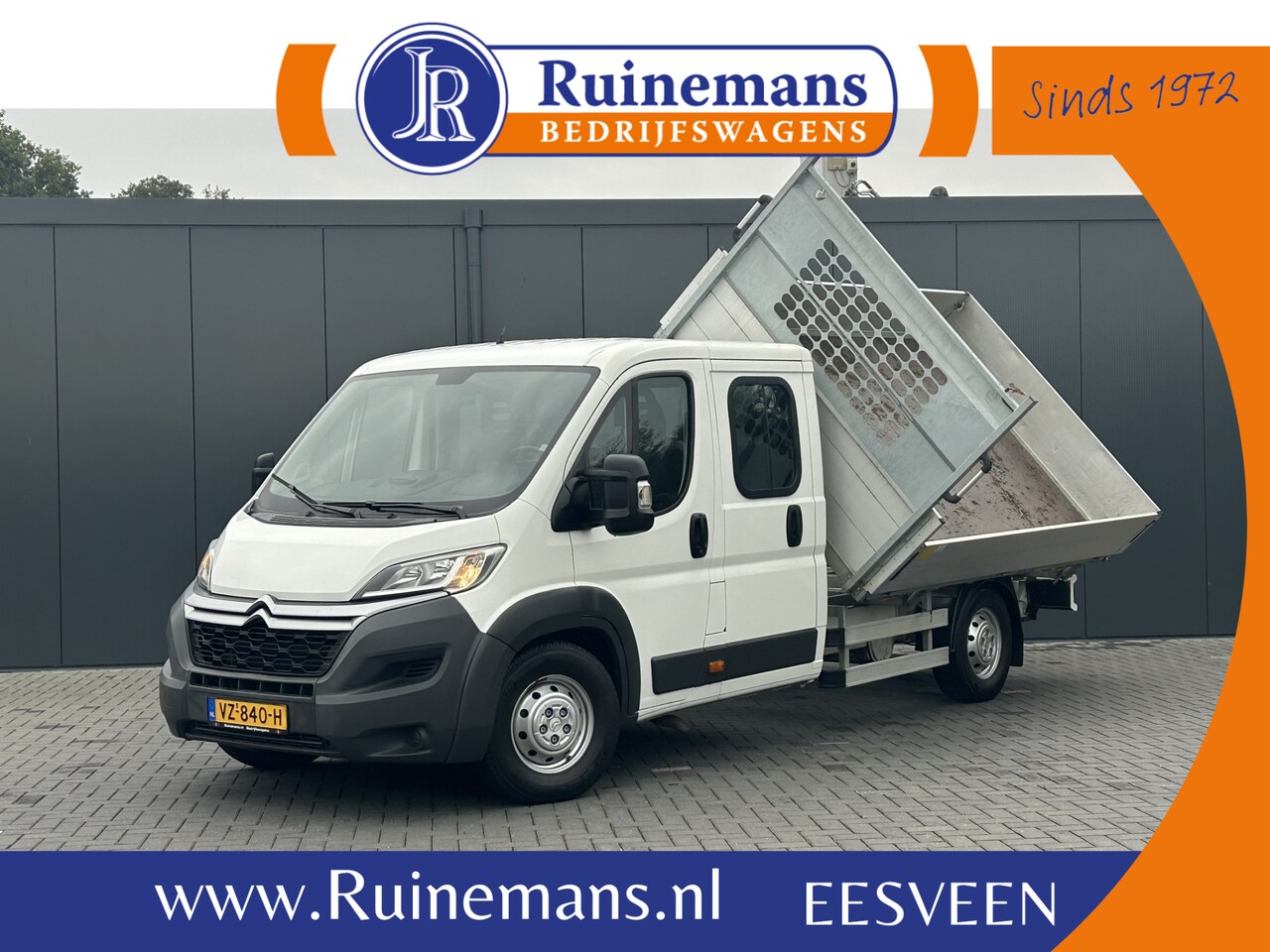 Citroën Jumper - 35 2.2 HDI 150 PK / L4 / 3 ZIJDIGE KIPPER / 7-PERS DUBBELE CABINE / AIRCO / 1e EIG. / 3 TO - AutoWereld.nl