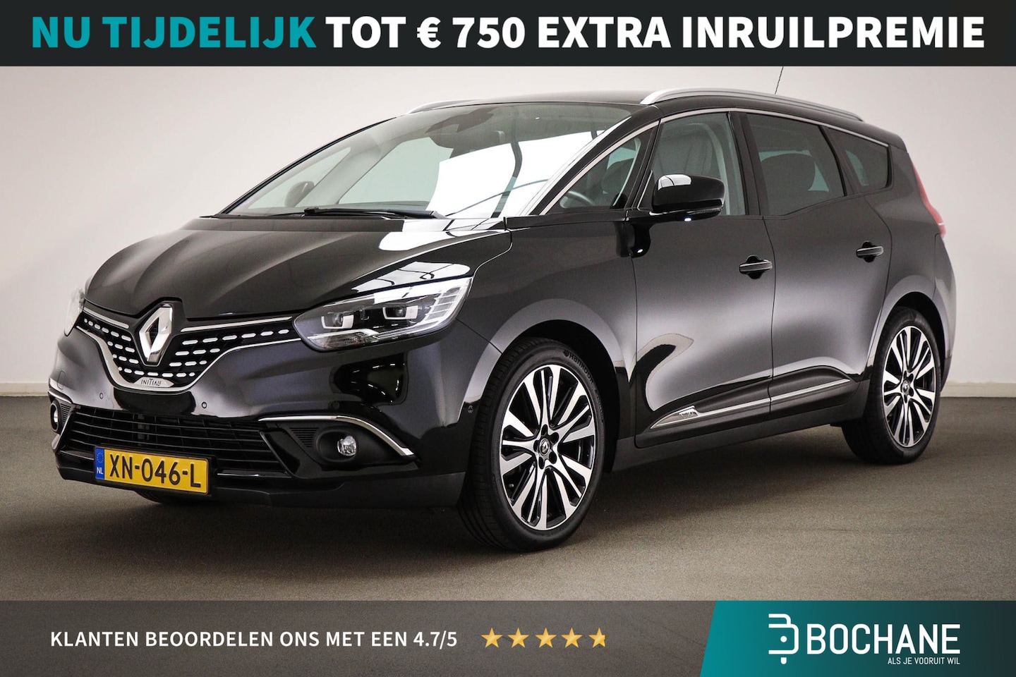 Renault Grand Scénic - 1.3 TCe 160 EDC Initiale Paris | Trekhaak | Leder | Lichtmetalen velgen 20" | Apple Carpla - AutoWereld.nl
