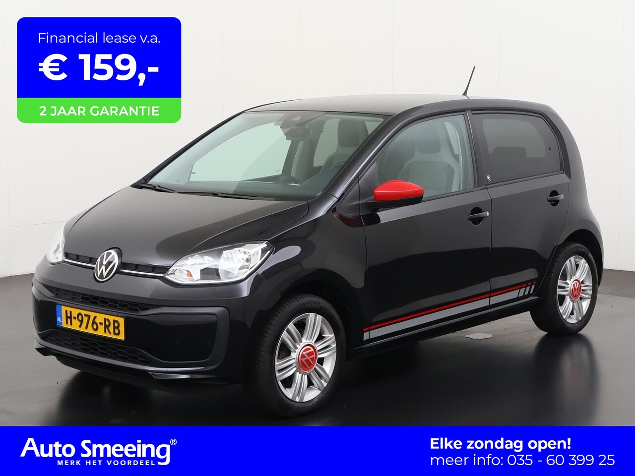 Volkswagen Up! - 1.0 beats | Airco | Lichtmetalen Velgen | 12 mnd Garantie | Zondag Open! - AutoWereld.nl