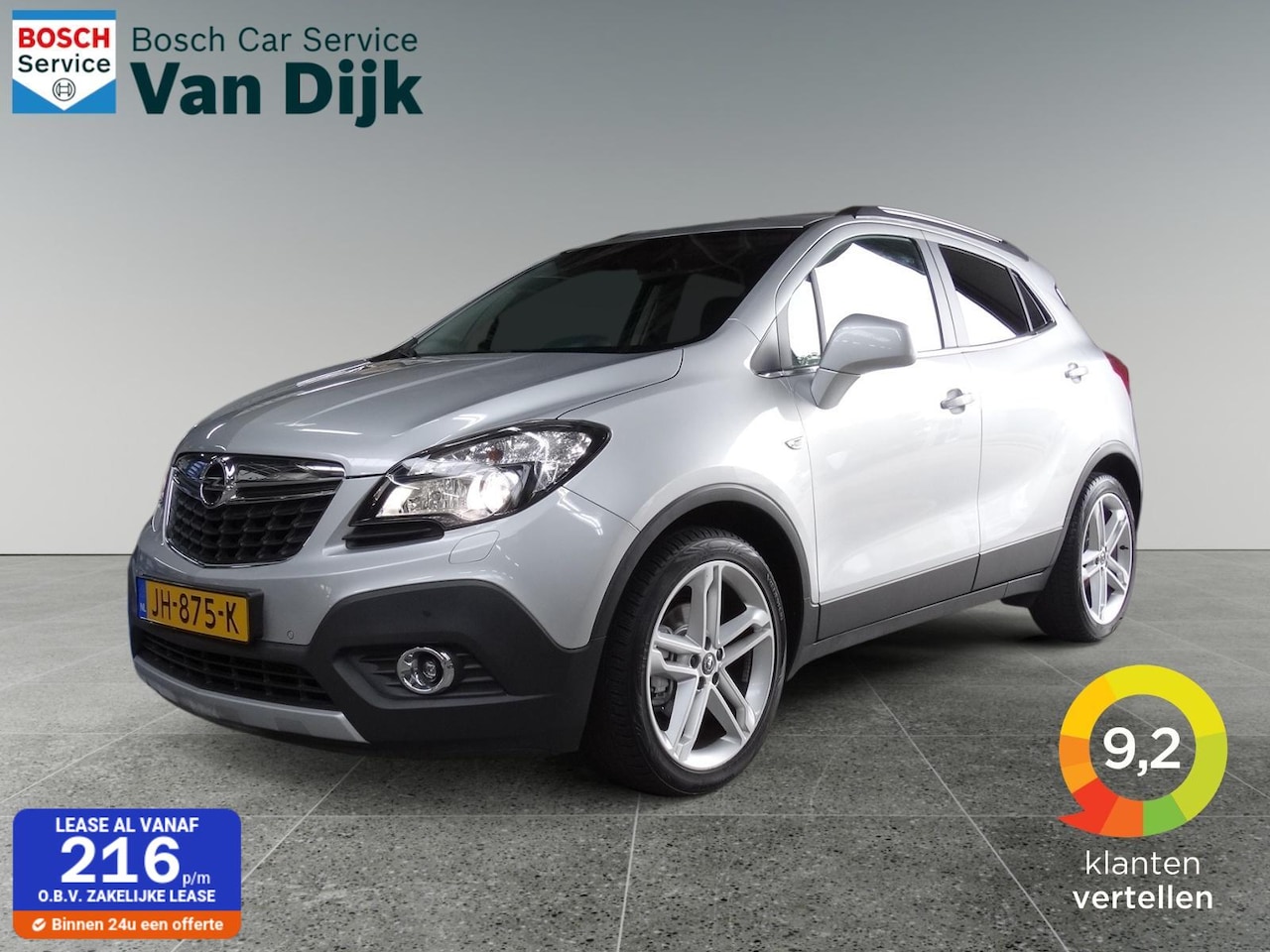 Opel Mokka - 1.4 T Innovation Leder/ Schuifdak/ Xenon/ Camera - AutoWereld.nl