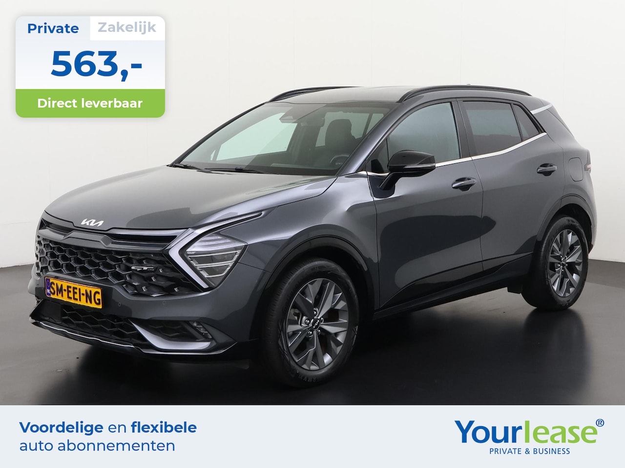 Kia Sportage - 1.6 T-GDi Hybrid GT-Line | All-in 563,- Private Lease | Direct uit voorraad - AutoWereld.nl