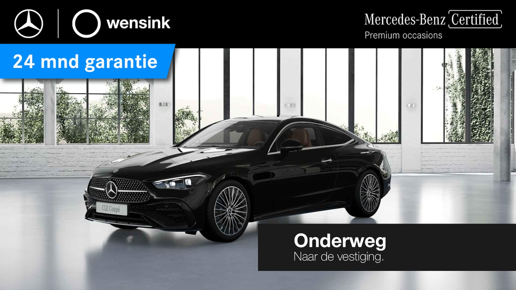 Mercedes-Benz CLE Coupé - 200 AMG Line | Nappalederen bekleding | Multispaaks velgen | Digital Light | Rijassistenti - AutoWereld.nl