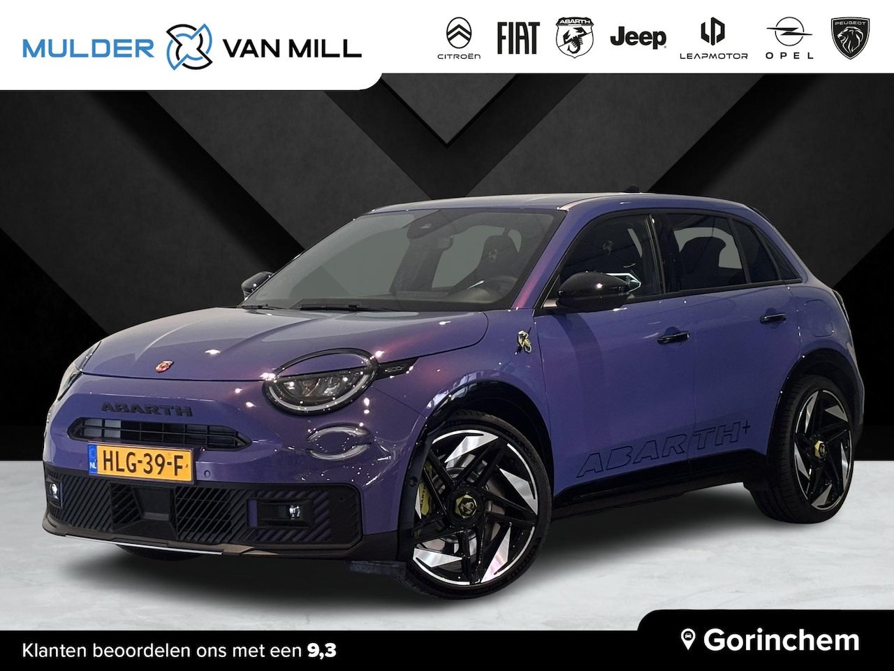 Abarth 600e - Scorpionissima EV 54kWh 280pk | SABELT SPORTSTOELEN |  ADAPTIVE CRUISE | 20" LMV | APPLE C - AutoWereld.nl