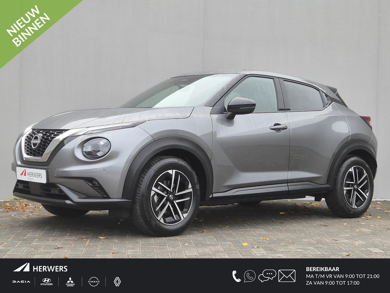 Nissan Juke - 1.0 DIG-T N-Connecta Automaat / Cold Pack / Apple Carplay Android Auto / Stuur-, Stoel en - AutoWereld.nl