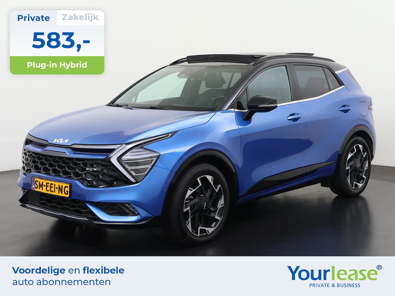 Kia Sportage - 1.6 T-GDi Plug-in Hybrid AWD GT-PlusLine | All-in 583,- Private Lease | Direct uit voorraa - AutoWereld.nl