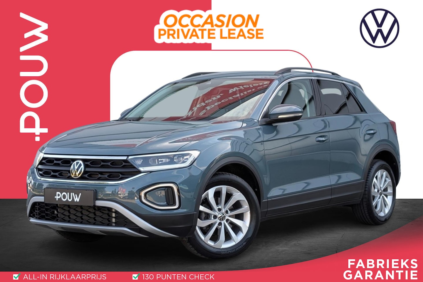 Volkswagen T-Roc - 1.5 TSI 150pk DSG Life Edition | App Connect | LED Matrix | Park Assist - AutoWereld.nl