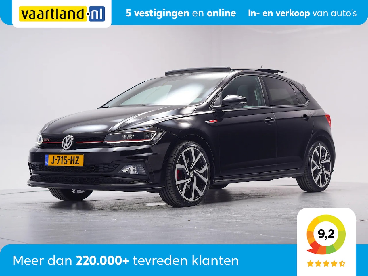 Volkswagen Polo - 2.0 TSI GTI Aut. ORIG.NL [ Panorama LED Virtual Beats audio ] - AutoWereld.nl