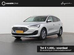 Ford Focus Wagon - 1.0 EcoBoost Hybrid Titanium | Navigatie | Cruise Control Adaptief | Winterpack | Dodehoek