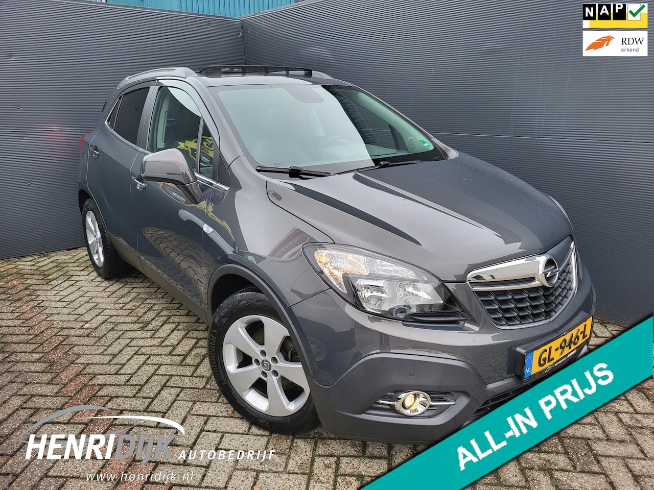 Opel Mokka - 1.4 T Cosmo Schuifdak / Trekhaak / Leder / Camera / Xenon - AutoWereld.nl