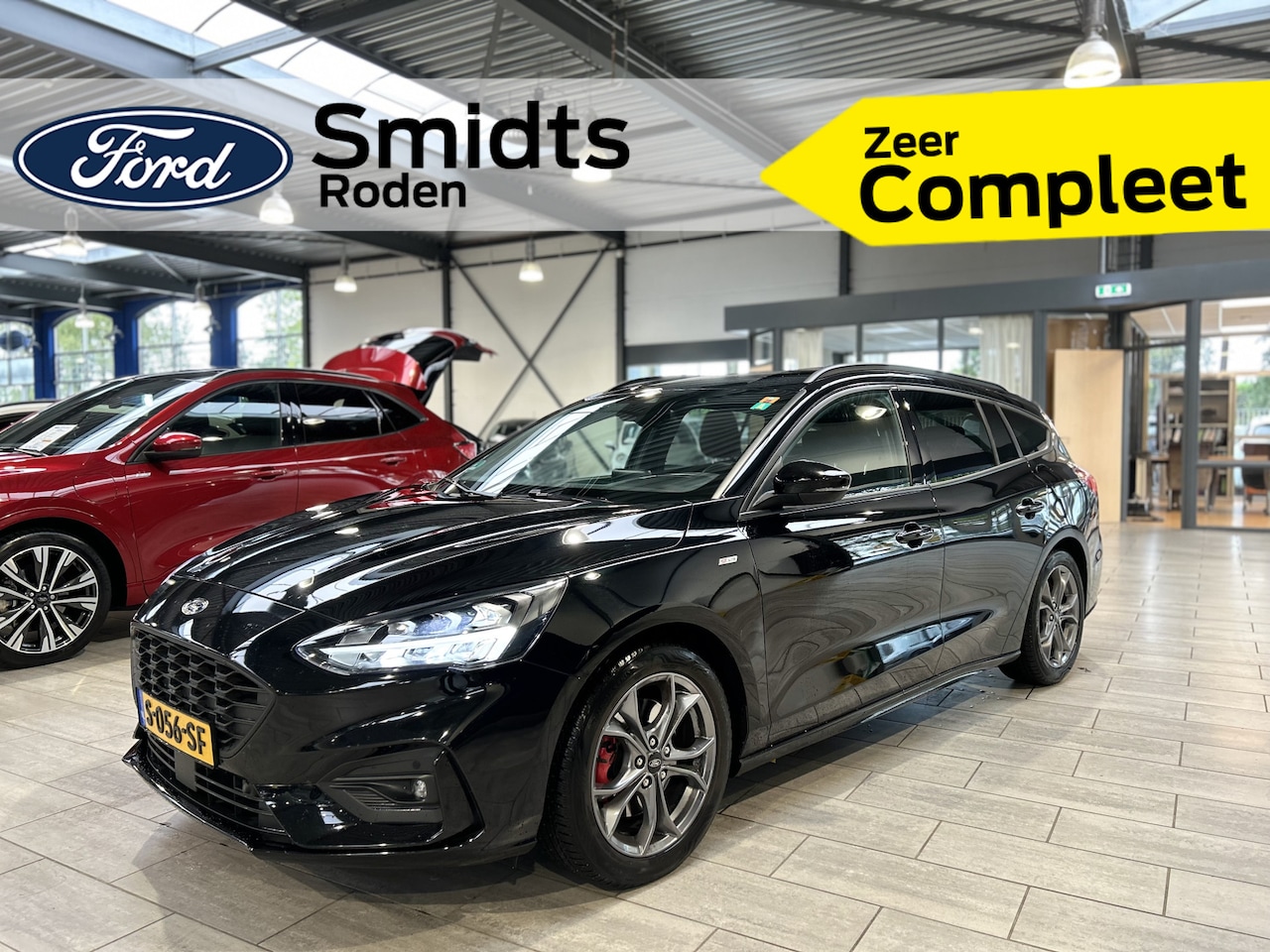 Ford Focus Wagon - EcoBoost Hybrid 125 pk ST Line | Trekhaak | Winter Pack | Camera | full LED | 4 seiz. band - AutoWereld.nl