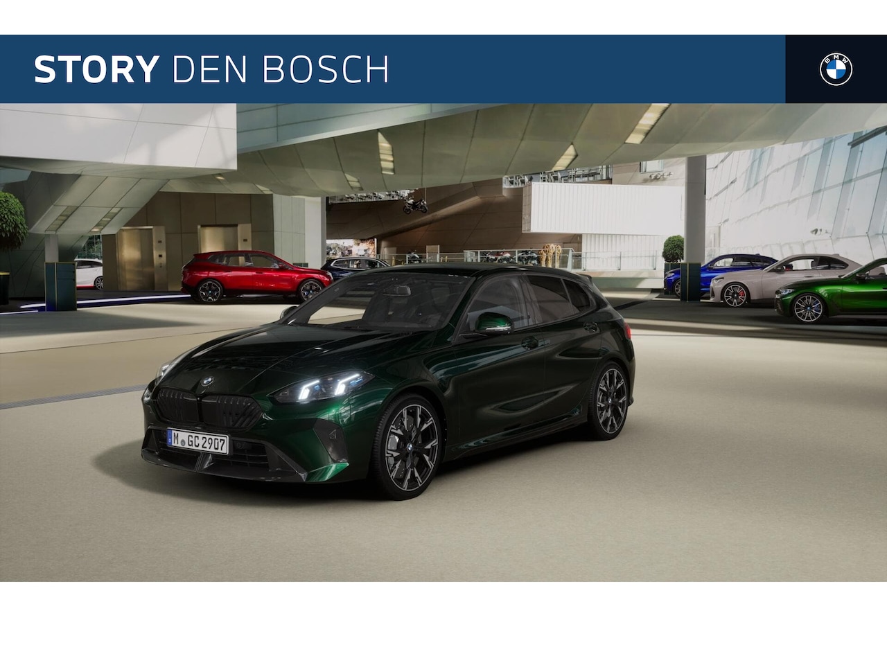 BMW 1-serie - 120 M Sport Automaat / Panoramadak / Sportstoelen / Achteruitrijcamera / M Adaptief onders - AutoWereld.nl