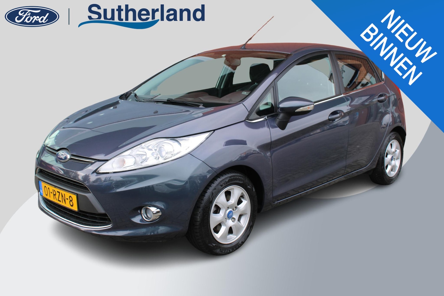 Ford Fiesta - 1.6 TDCi ECOnetic Titanium | Trekhaak | Lichtmetalen Velgen | Airco | Radio/CD Speler | El - AutoWereld.nl