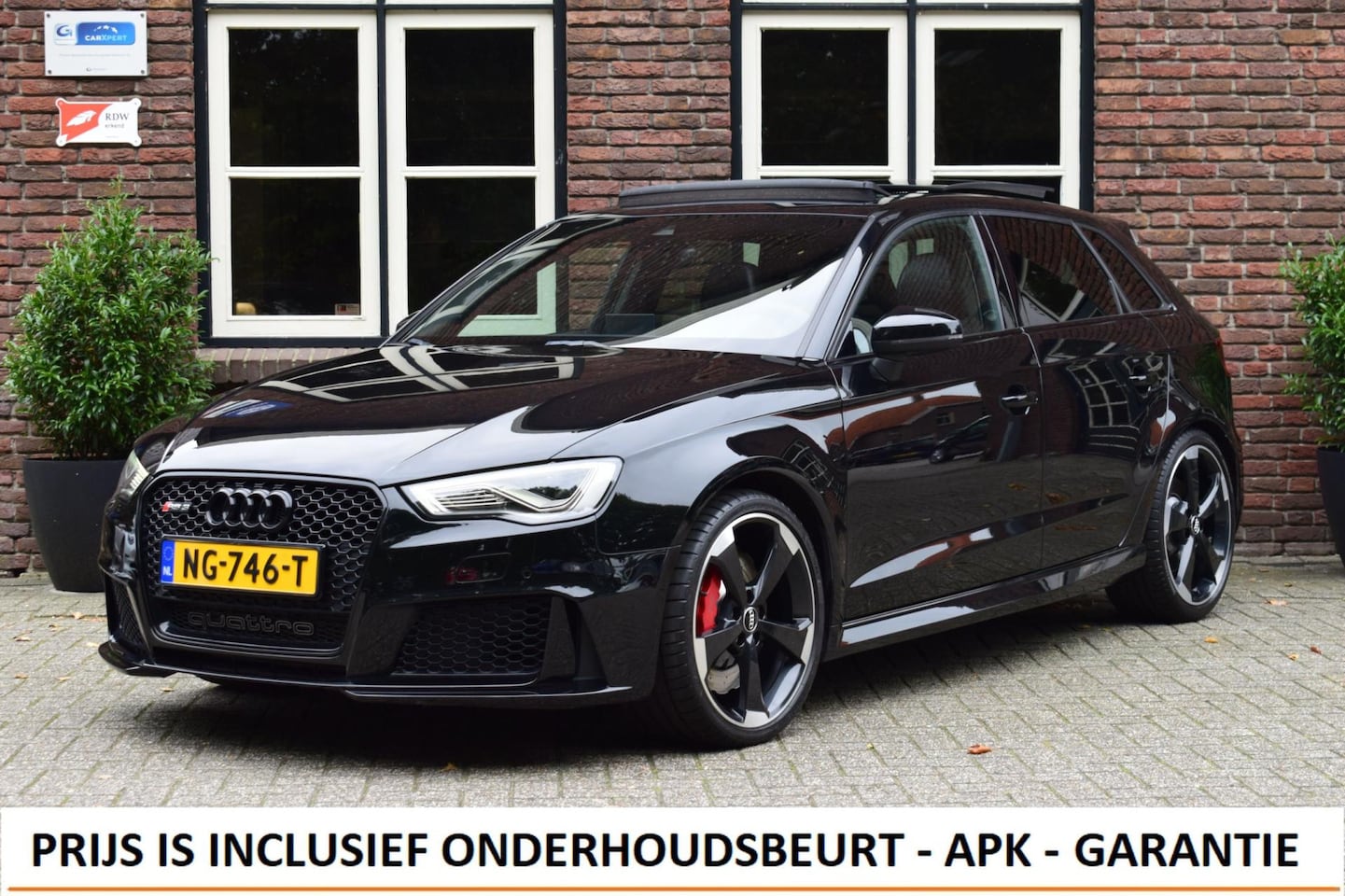 Audi RS3 - 2.5 TFSI Quattro Pro Line Plus Panoramadak | Keyless | Camera - AutoWereld.nl