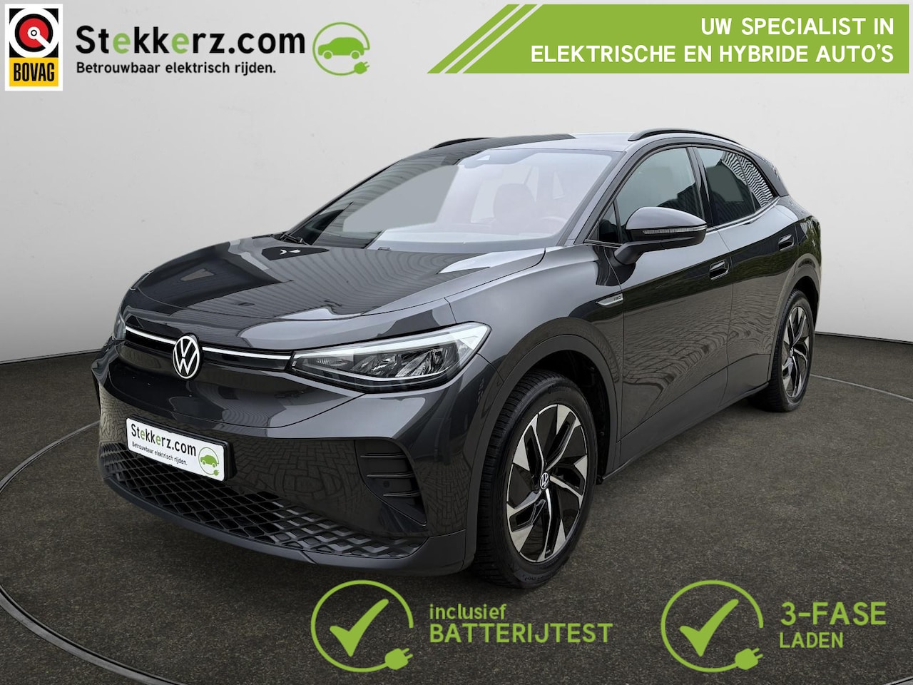 Volkswagen ID.4 - Pro 77 kWh Leer/alcantara, SOH 94% - AutoWereld.nl