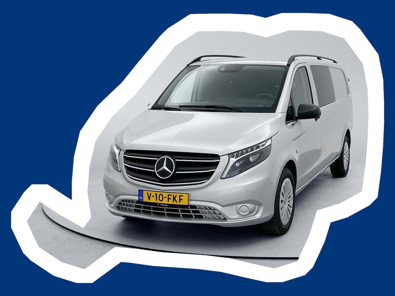 Mercedes-Benz Vito - 114 CDI Extra Lang Led koplampen L3 Stoelverwarming Achteruitrijcamera Apple Carplay/Andro - AutoWereld.nl