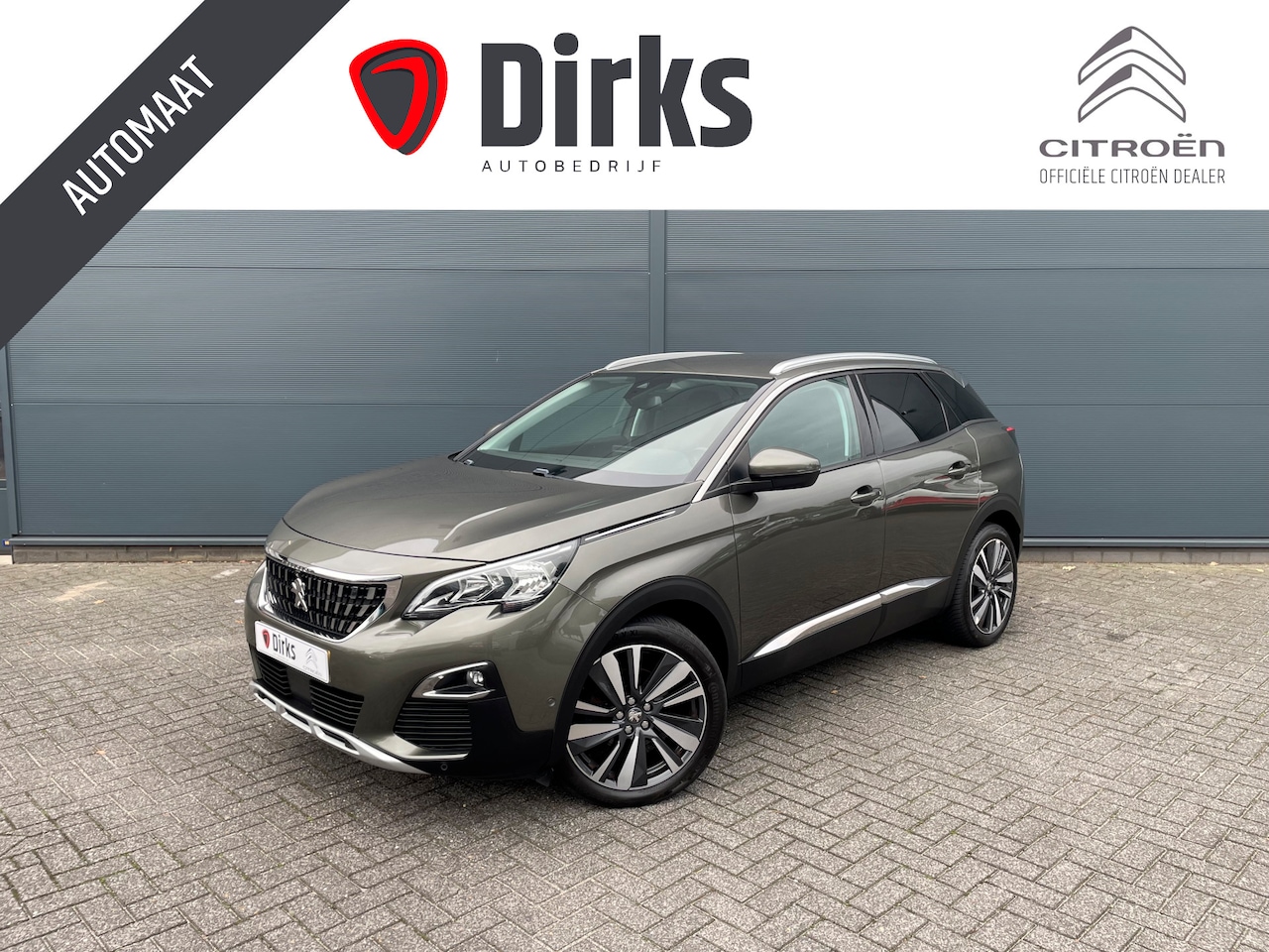 Peugeot 3008 - 180pk Allure Pack (Trekhaak - Leder - 360gr Camera - 19"- Navigatie - Automatische Airco - - AutoWereld.nl