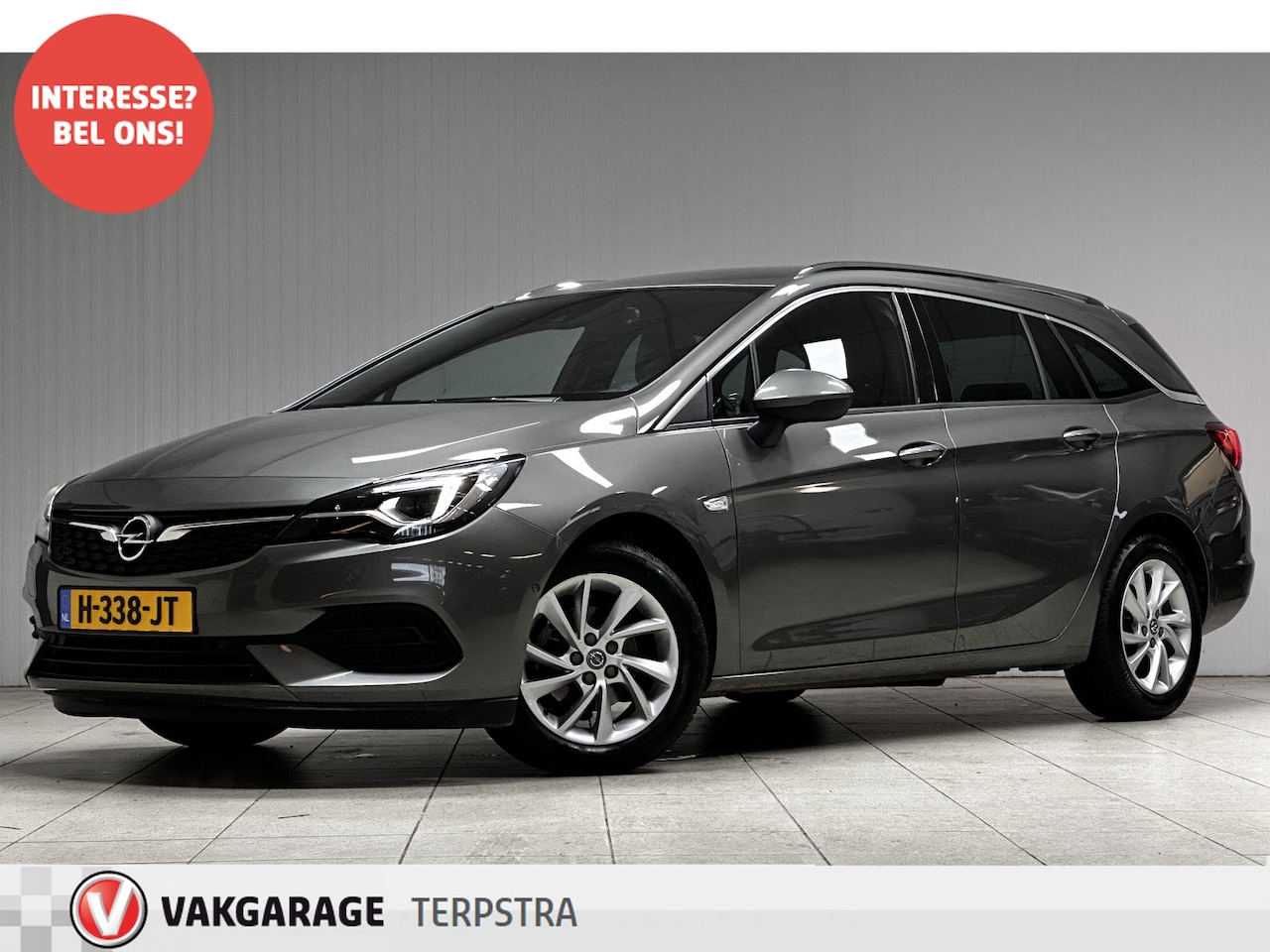 Opel Astra Sports Tourer - 1.2 Elegance/ Trekhaak!/ LED Koplampen/ Virtual Cockpit/ Dodehoekdetectie/ Camera/ Zwarte - AutoWereld.nl