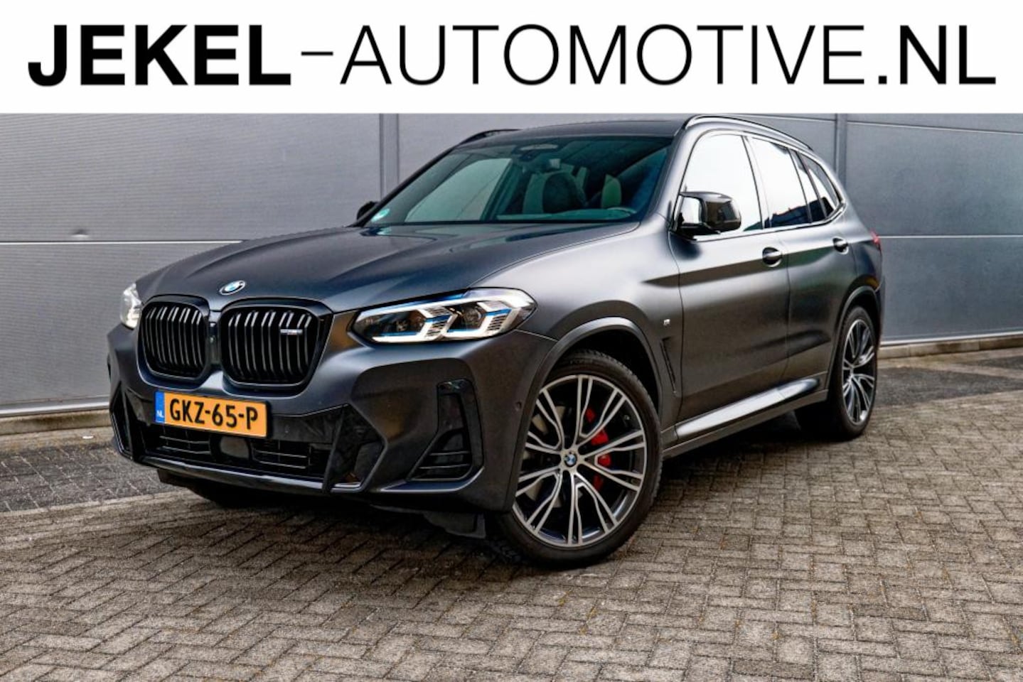 BMW X3 - M40i xDrive High Executive 21", H/K, HUD, Trekhaak, Panoramadak, Frozen Grey Individual la - AutoWereld.nl