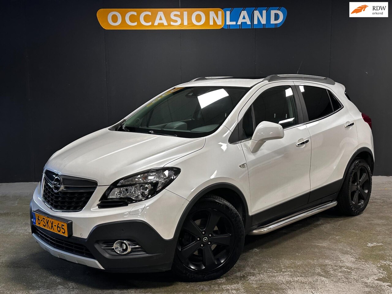 Opel Mokka - 1.4 T Cosmo|SCHUIFDAK|LEDER|CAMERA|CRUISE|STOELV|STUURV|AIRCO|NAVI|BLUETOOTH| - AutoWereld.nl