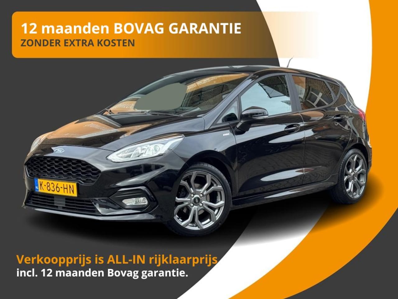 Ford Fiesta - 1.0 ECOBOOST ST-LINE 5-DEURS/NW.MODEL/CARPLAY/NL-AUTO/1E EIG./43.000K - AutoWereld.nl