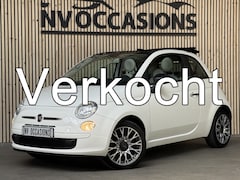 Fiat 500 C - 1.2 Lounge CABRIO/AIRCO/PARKEERSENSOR/16"LV/SPORTIEF