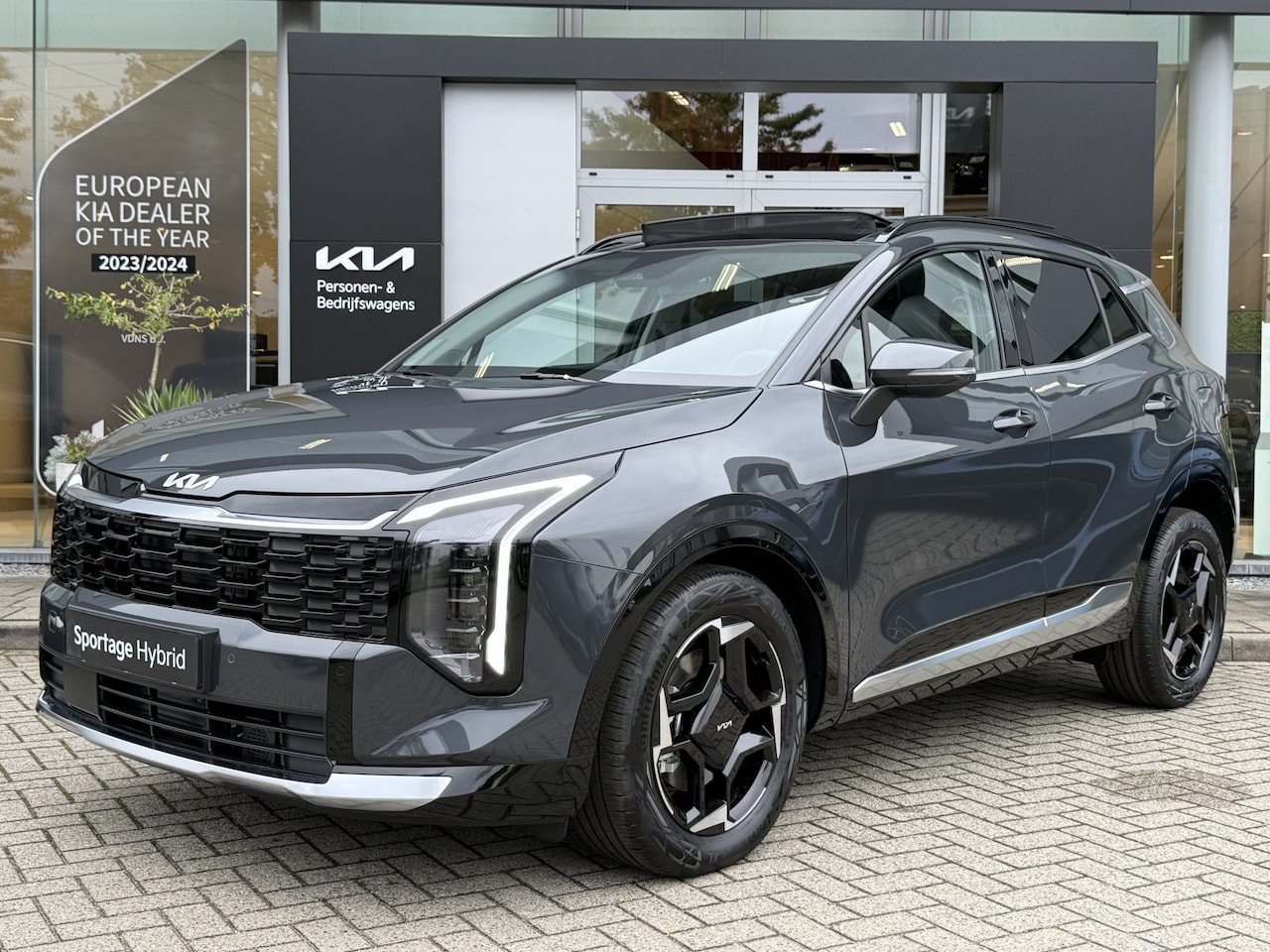 Kia Sportage - 1.6 T-GDi Hybrid DynamicPlusLine | Direct leverbaar | Tot 10 jaar garantie | Info Bas: 049 - AutoWereld.nl