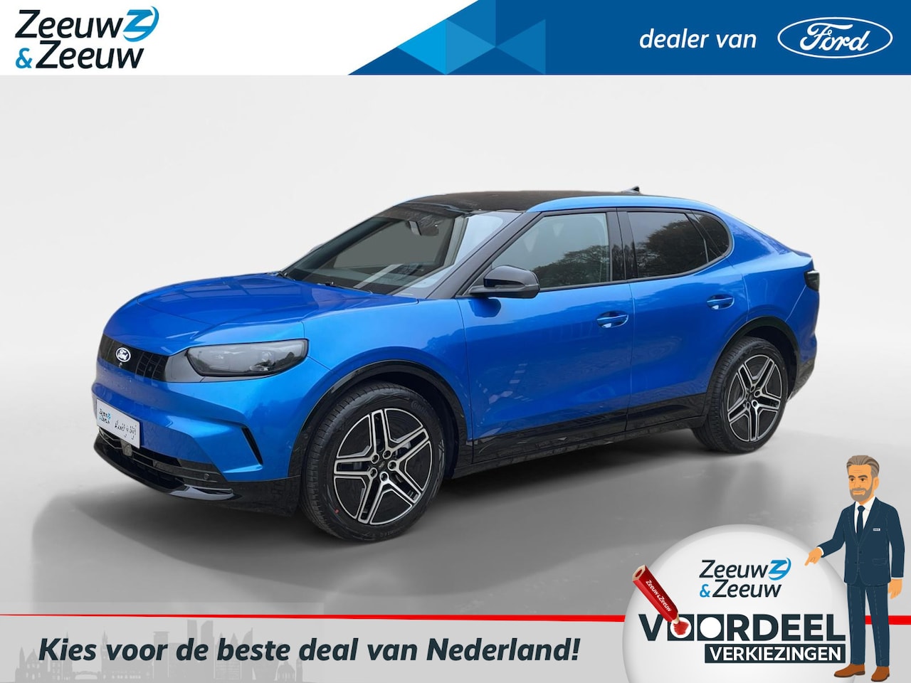 Ford Capri - Premium Extended Range RWD 77 kWh | Verwachte Levertijd 3 Weken | Prijs Inclusief 2500 Eur - AutoWereld.nl