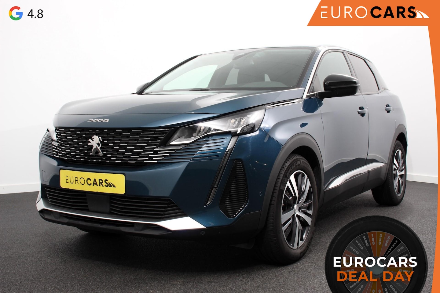 Peugeot 3008 - 1.2 PureTech 130pk Automaat Allure Navigatie Climate Control Parkeer sensoren Camera - AutoWereld.nl
