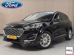 Ford Kuga - 2.5 PHEV 225pk Vignale Leder Ad Cruise Camera Winter Parking Dodehoek pack El. Klep Privac