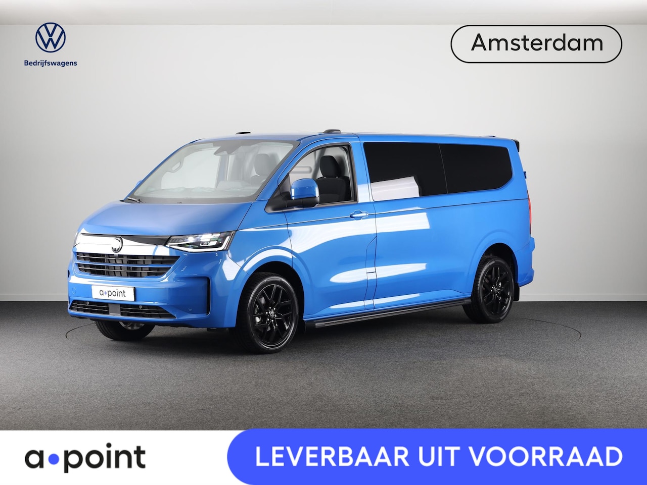 Volkswagen Transporter - 2.0 TDI L2H1 DC Bulli 170 PK AUT | DUBBELE CABINE | TREKHAAK | ALARM | LMV | 70 LTR TANK - AutoWereld.nl