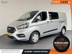 Ford Transit Custom - 131pk Automaat L2H1 Trend Dubbele Cabine 2x Schuifdeur Navigatie Apple Carplay/Android Aut