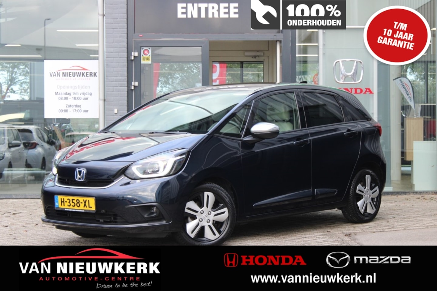 Honda Jazz - 1.5 i-MMD 109pk Hybrid Automaat Executive | Stoel\Stuur verwarming | Carplay | Clima | Cam - AutoWereld.nl