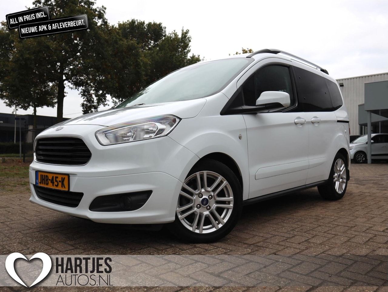 Ford Tourneo Courier - 1.0 Titanium 1.0 Titanium 100pk (Vol-Opties!) - AutoWereld.nl