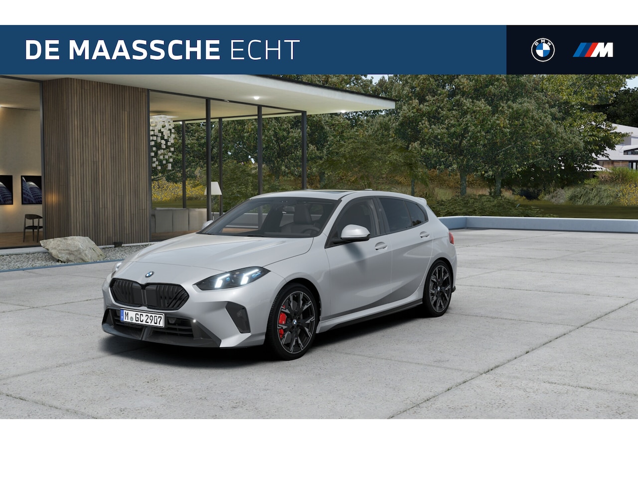 BMW 1-serie - 120 M Sport Automaat / Panoramadak / Sportstoelen / Achteruitrijcamera / M Adaptief onders - AutoWereld.nl